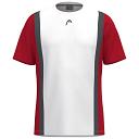 Head Club 25 Tech T-Shirt Red / White